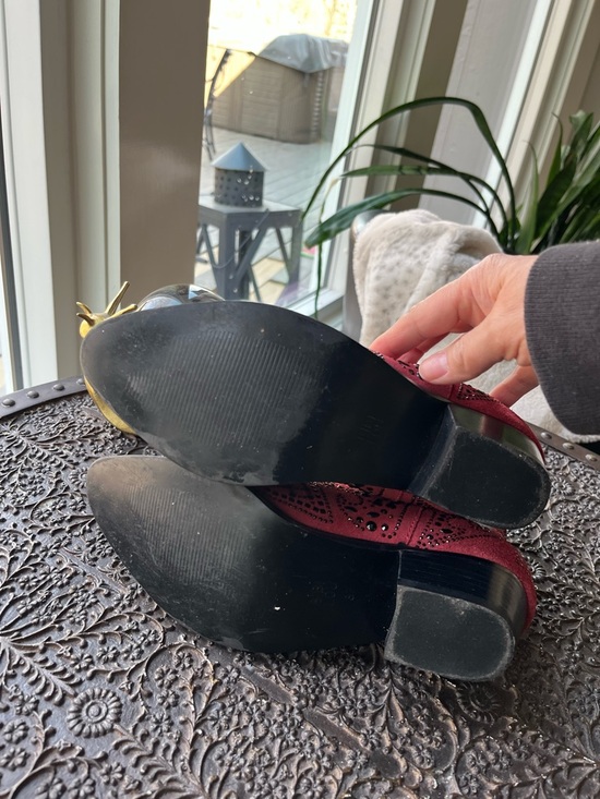 BIBI LOU SUEDE STUDDED EMBELLISHED WESTERN ANKLE BOOTIES 37 7 - Picture 6 of 7